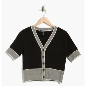 Ellen Tracy V-Neck Sweater Size S NWT